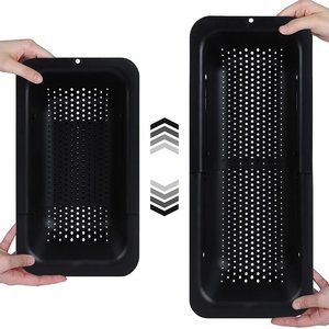 BLUE GINKGO Over The Sink Colander